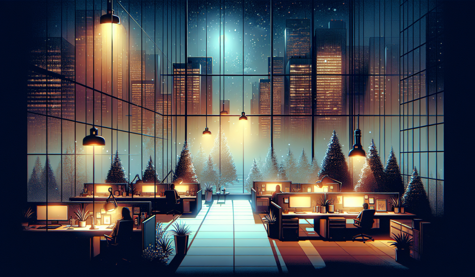 Abschied im Posteingang – Illustration