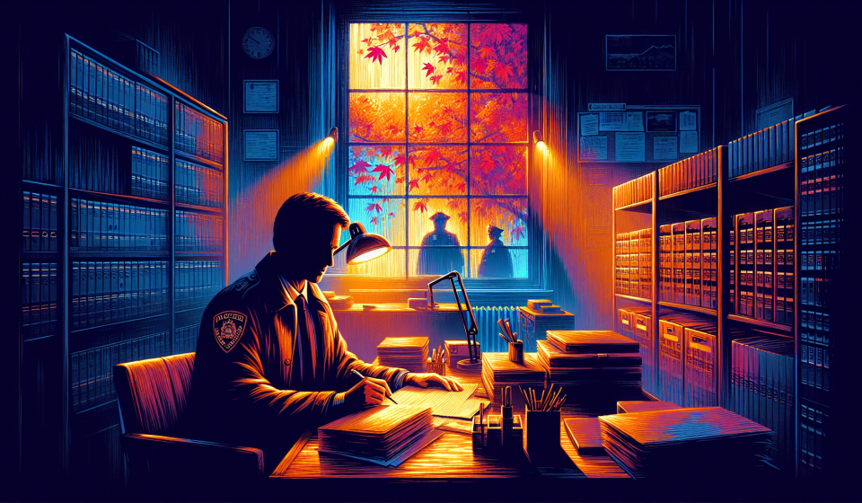 Akten, die niemand lesen sollte – Illustration