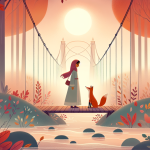 Alexis sucht den Weg zurück nach Hause – Illustration