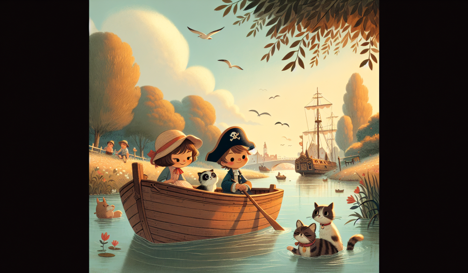 Ben und das kleine Piratenabenteuer – Illustration