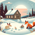 Das Geheimnis der Pfotenabdrücke – Illustration