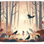 Das Geheimnis der silbernen Blätter – Illustration