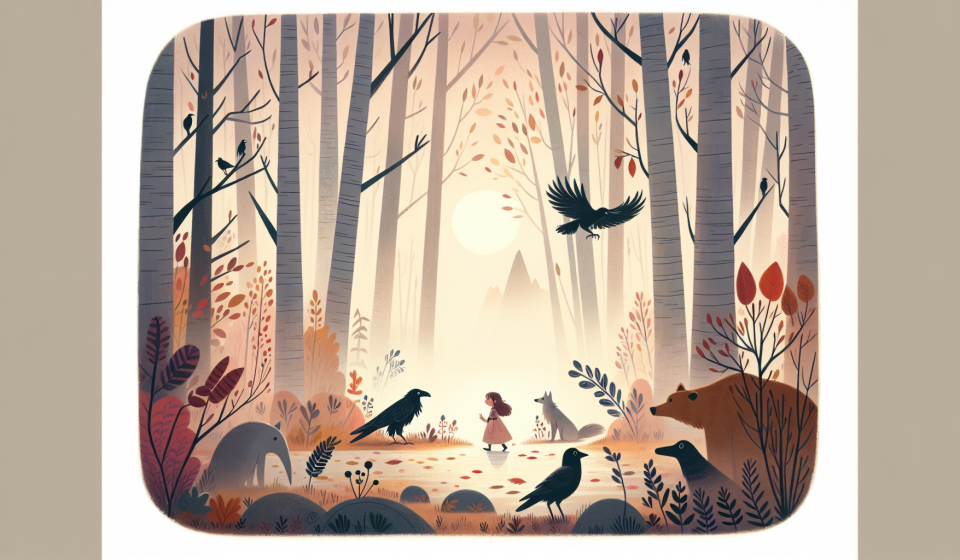 Das Geheimnis der silbernen Blätter – Illustration