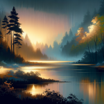 Das Geheimnis im Spiegelsee – Illustration