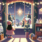 Der kleine Stern im Fenster – Illustration