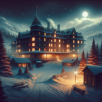 Der Mord im verlassenen Hotel – Illustration