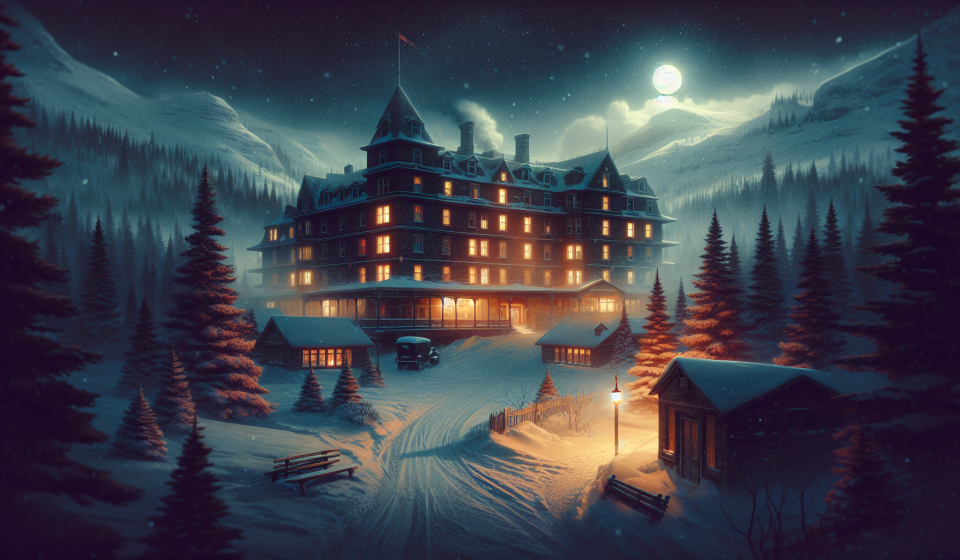 Der Mord im verlassenen Hotel – Illustration