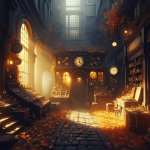 Ein Fenster zum Morgen Die Uhrmacherin der Zeit – Illustration