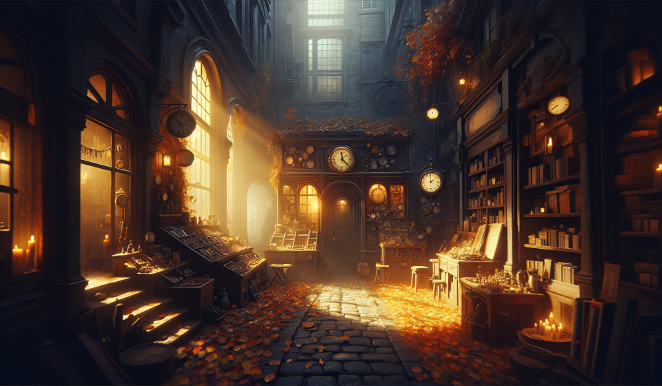 Die Uhrmacherin der Zeit – Illustration