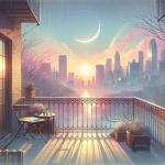 Ein Fenster zum Morgen – Illustration