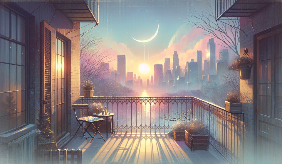 Ein Fenster zum Morgen – Illustration