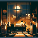 Lunas verlorener Stern Ein unerwartetes Gespräch zwischen zwei Kollegen verändert vieles – Illustration