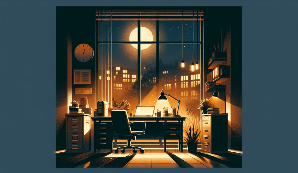 Ein unerwartetes Gespräch zwischen zwei Kollegen verändert vieles – Illustration