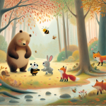 Fips und der verlorene Honigtopf – Illustration