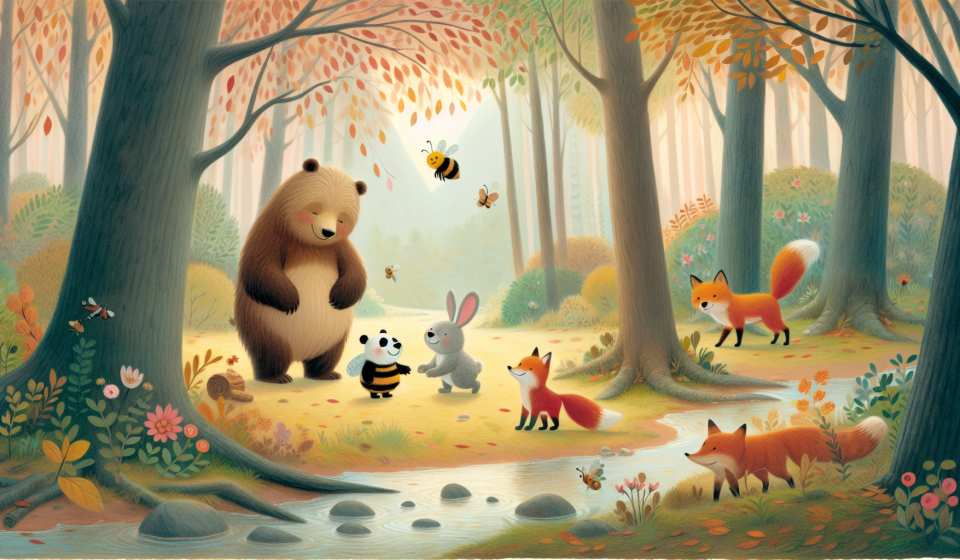 Fips und der verlorene Honigtopf – Illustration