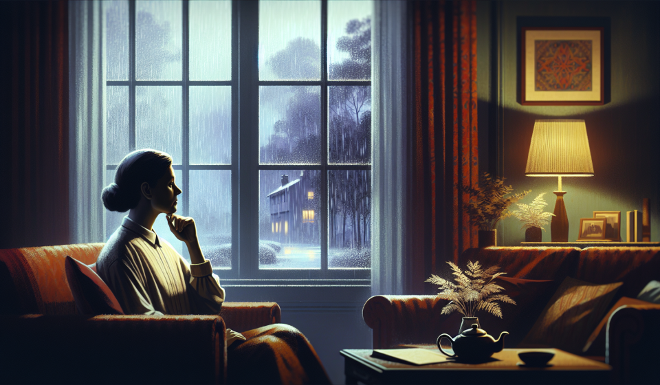 Gedankenreisen einer Träumerin – Illustration