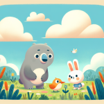 Ein Gespräch, das alles verändert Wie Jonas und die Wolken Freunde wurden – Illustration