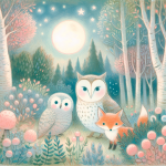 Der Duft des Kopierpapiers Lunas verlorener Stern – Illustration