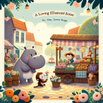 Der Duft des Kopierpapiers Nala und das verschwundene Lächeln – Illustration