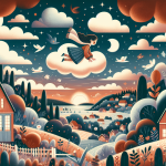 Nika und die Wolkenreise – Illustration