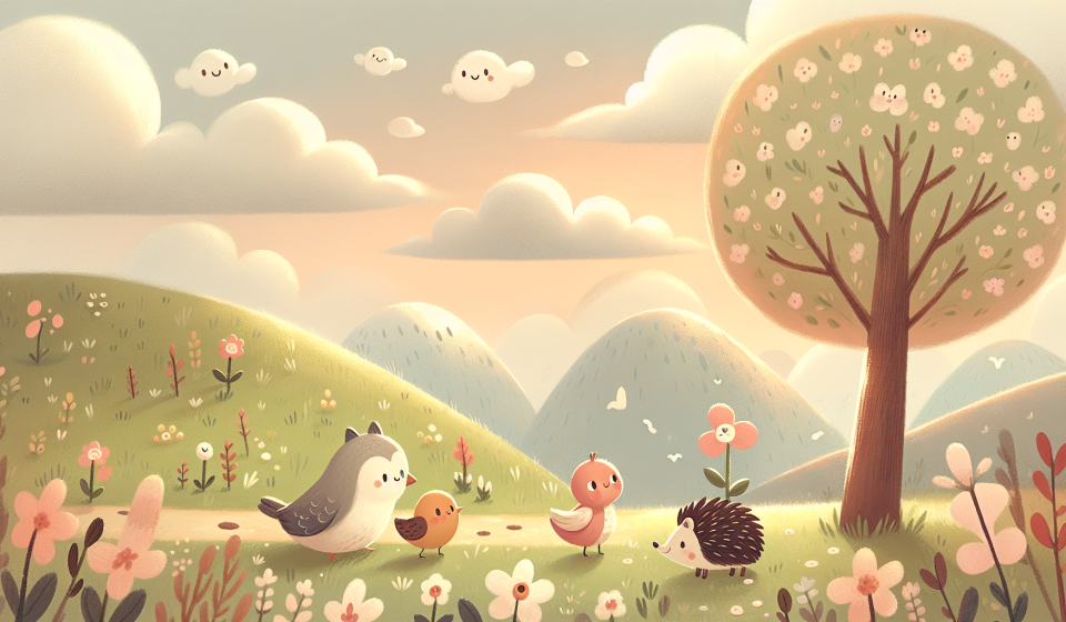 Sofie und das Lachen der Wolken – Illustration