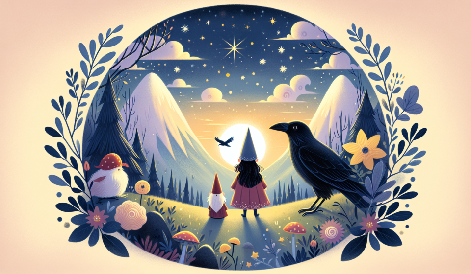 Tilda und der vergessene Pfad – Illustration