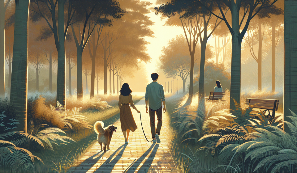 Wie das Rascheln des Waldes heilt – Illustration