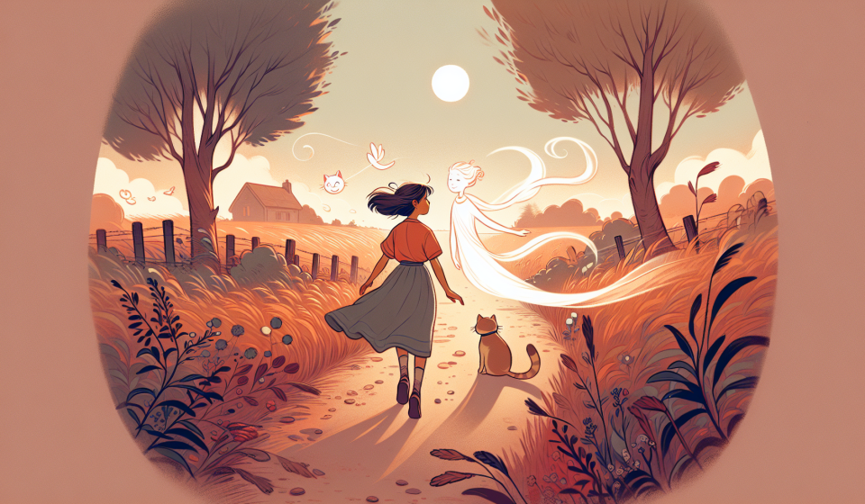 Wie der Wind die Träume bringt – Illustration