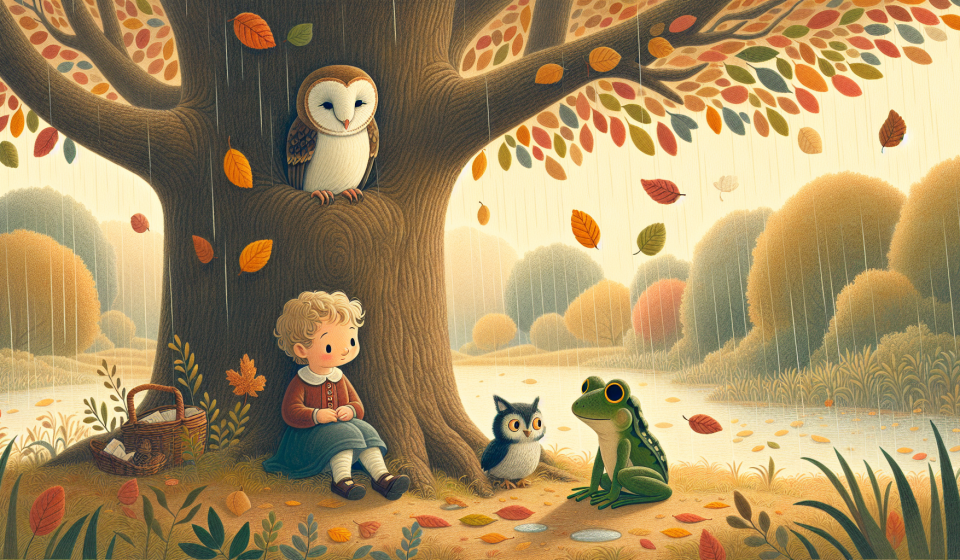 Wie Regentropfen Geschichten erzählen – Illustration