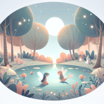 Wie Träume im Wasser geboren werden – Illustration