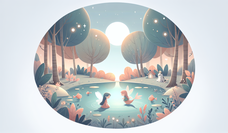 Wie Träume im Wasser geboren werden – Illustration