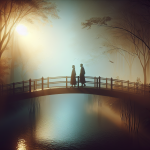 Zwei Fremde, ein Augenblick – Illustration