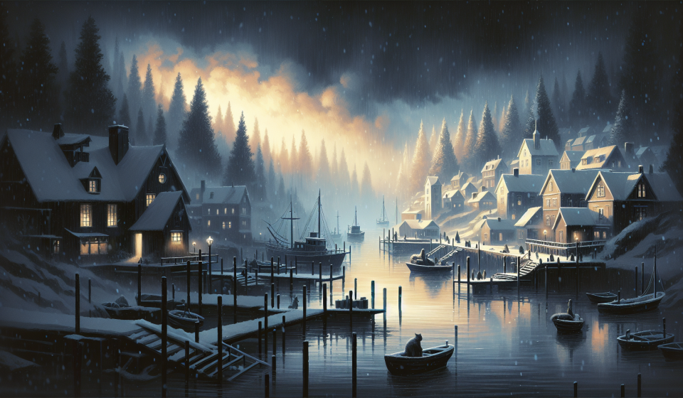 Akte Winterhafen – Illustration