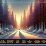 Atem im Winterwald – Illustration