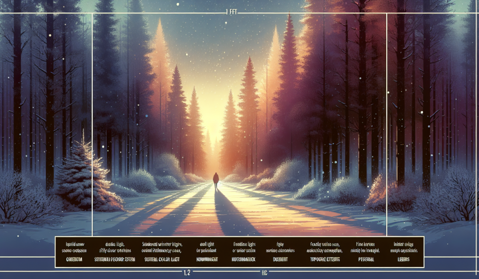 Atem im Winterwald – Illustration