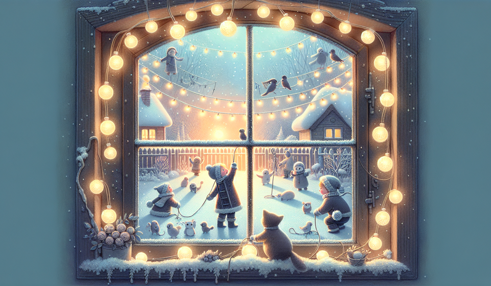 Das Geheimnis des Frostspiegels – Illustration