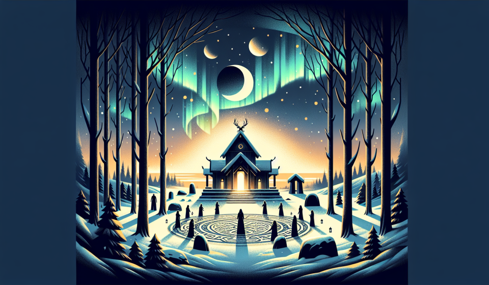 Das Lied der Winterrunen – Illustration