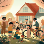 Das Reparaturteam vom Hof – Illustration