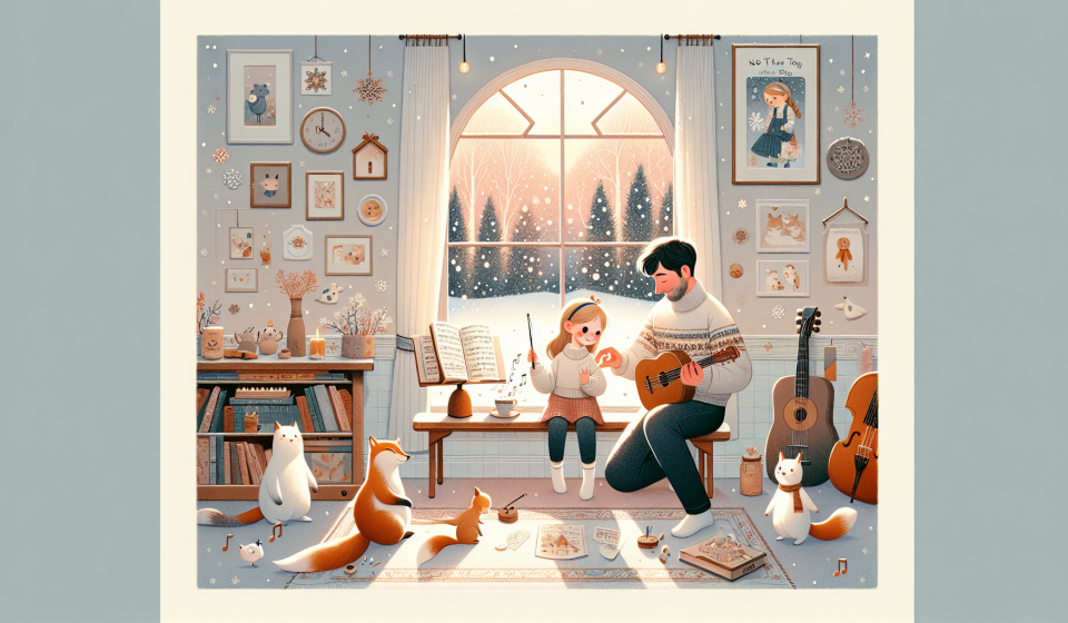 Das Schneelied für müde Augen – Illustration