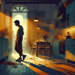 Der erste Schritt um sechs – Illustration