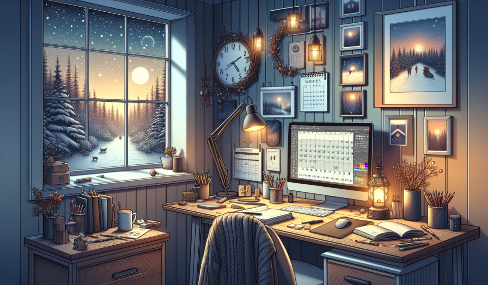 Der erste Tag ohne Deadline – Illustration