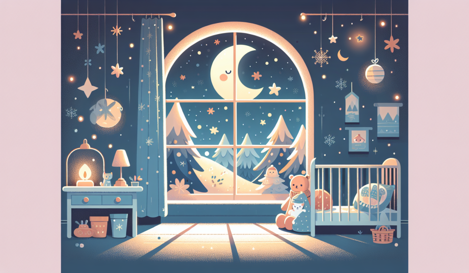 Der Mond, der leise zählt – Illustration