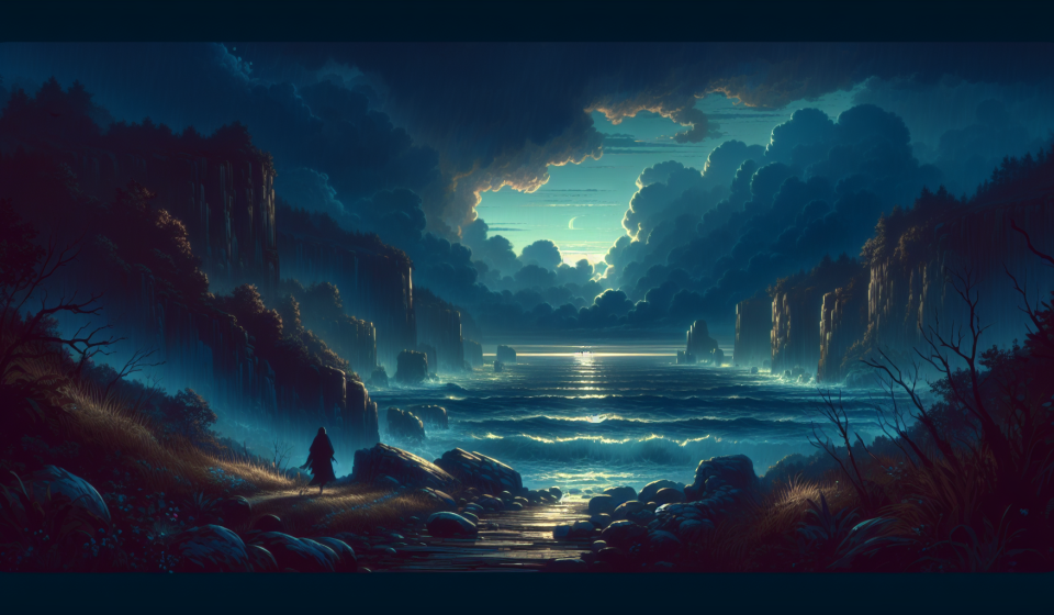 Der Zeuge im Wind – Illustration