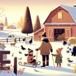 Die Expedition zum vergessenen Schlitten – Illustration