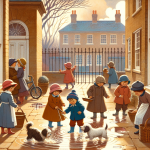 Die Karte der drei Pfützen – Illustration