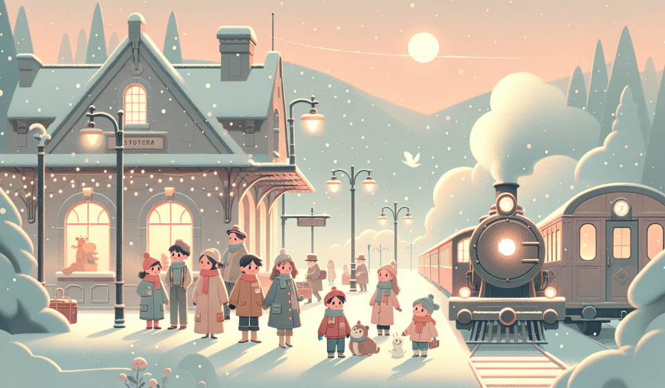 Die Kinder von der Polarbahn – Illustration