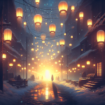 Die Laternen von Nachtfrost – Illustration