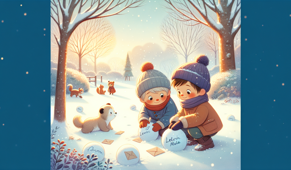 Die Schneeball-Briefe – Illustration