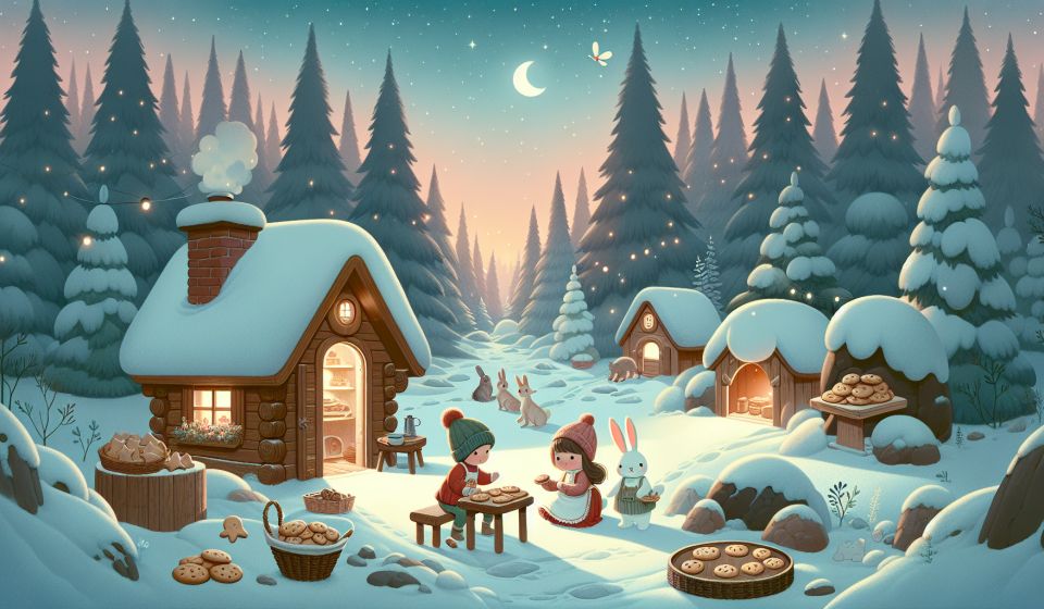 Die Sternenbäckerei der Winterfee – Illustration