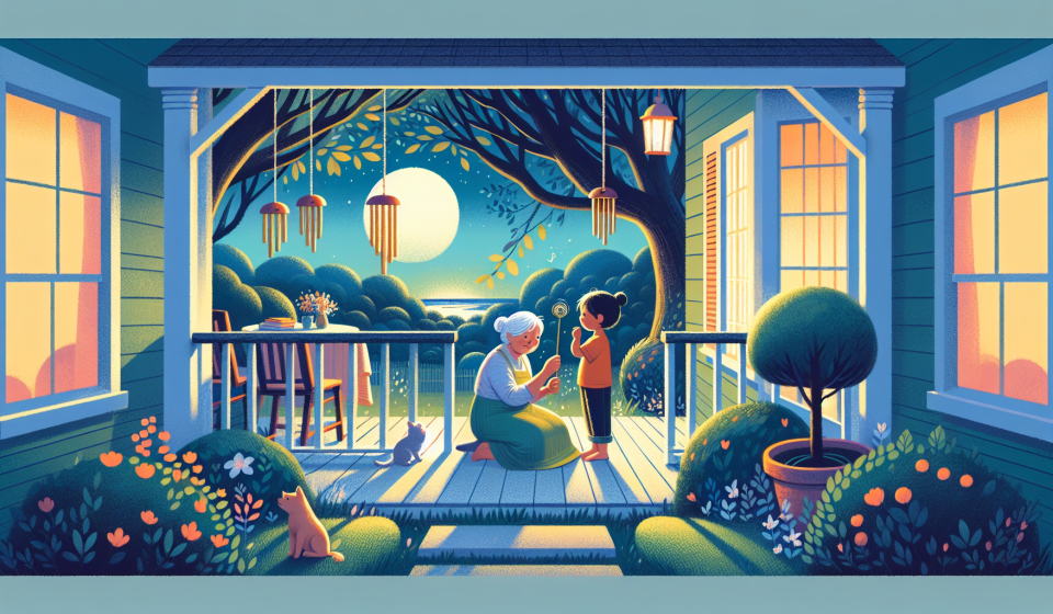 Die Stimme des Windspiels – Illustration